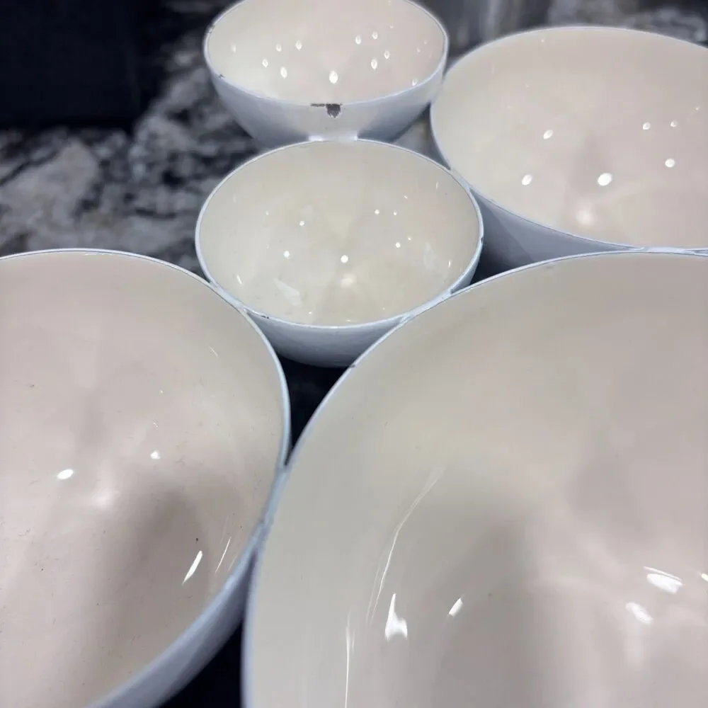 Nora Fleming Bubble Bowl Powder Coated Discontinued Chip Candies Jewelry Crafts
